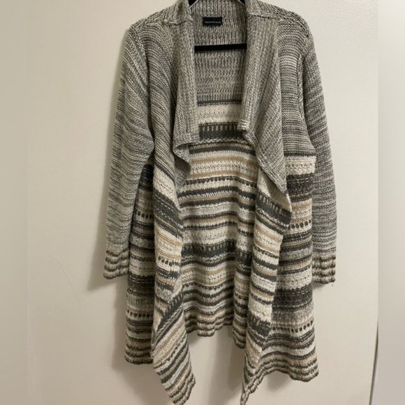 ADDITION elle womens knit draped waterfall sweater cardigan plus size 2x - Picture 1 of 10